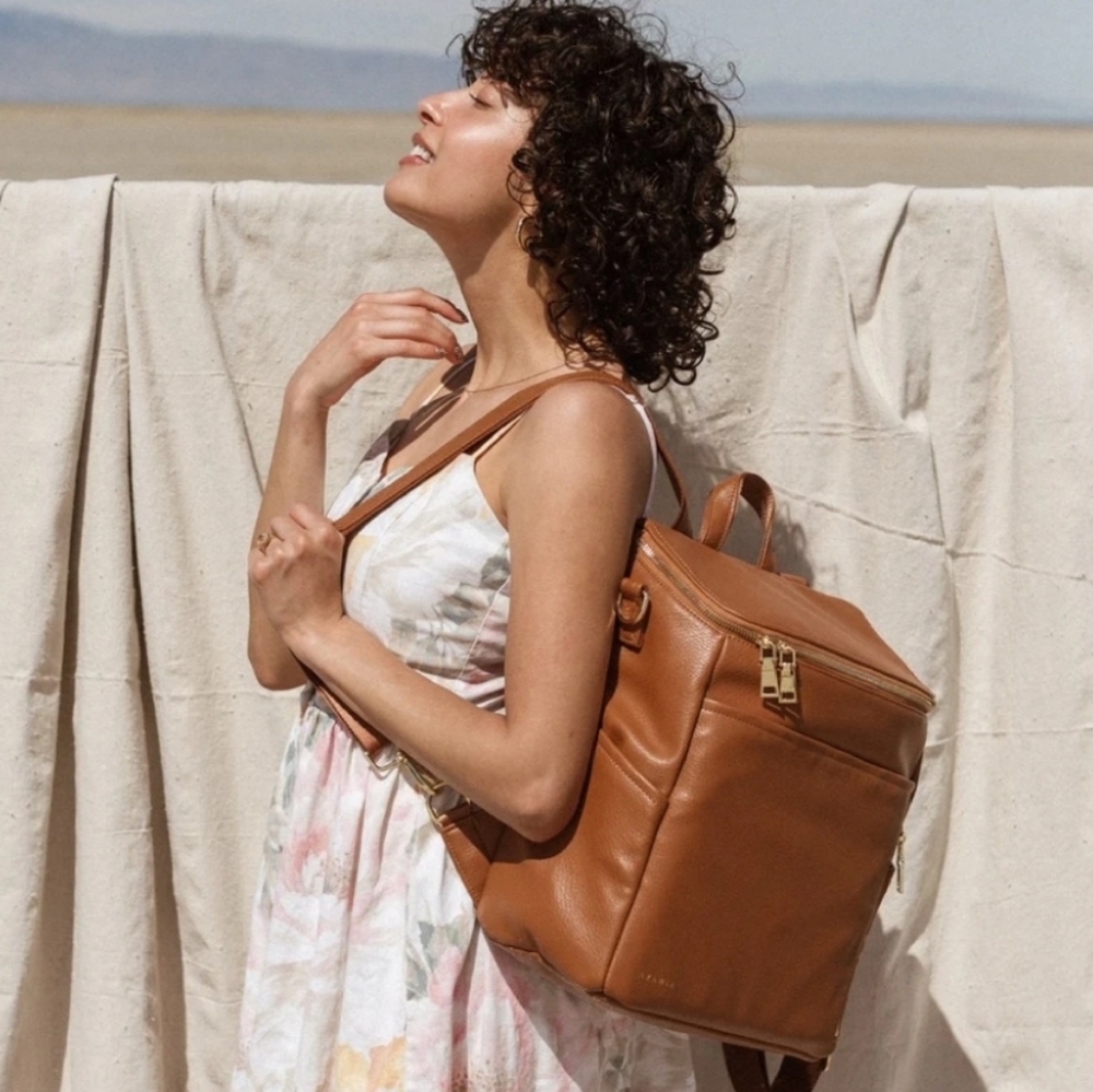 Azaria La Mère Original 🤎 vegan diaper bag